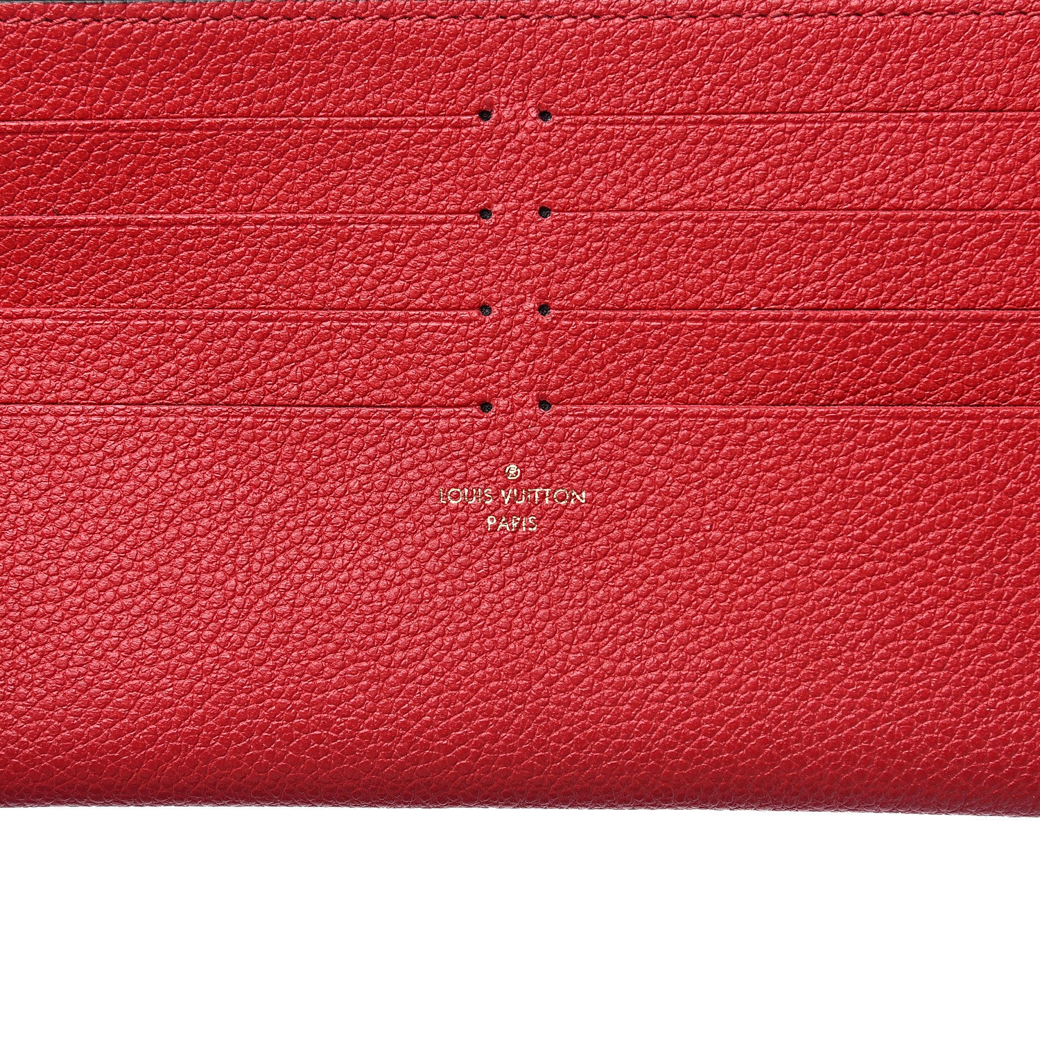 Louis Vuitton Empreinte Pochette Felicie Chain Wallet Cherry 8 of 11