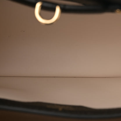 Louis Vuitton Taurillon Enamel Flower Padlock Chain Capucines BB Black 5 of 12