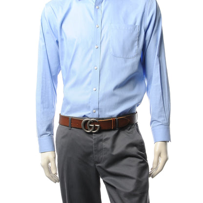 Gucci Cuoio Toscano Nickel Double Double G 40mm Belt 90 36 Cuir 2 of 7