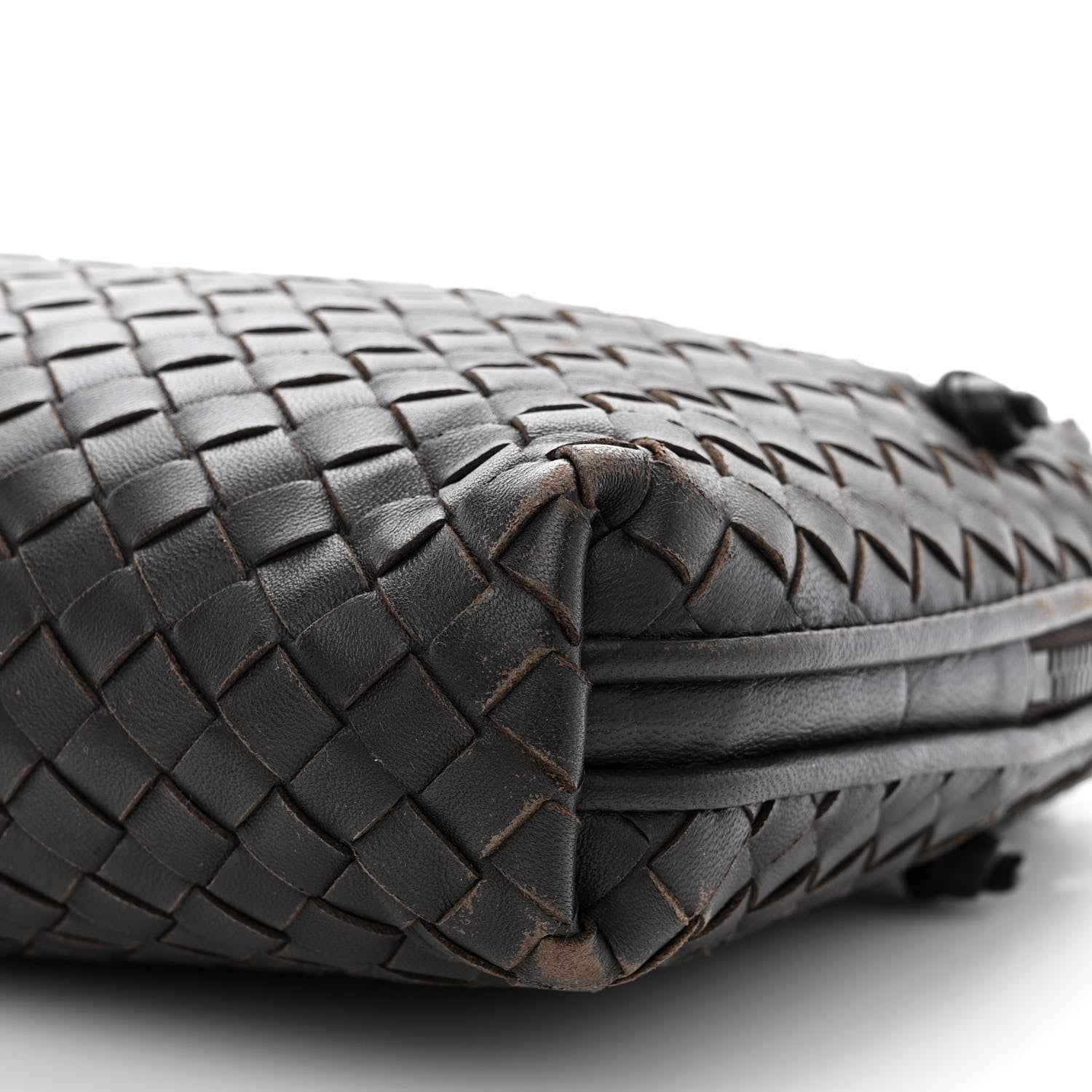 Bottega Veneta Nappa Intrecciato Nodini Bag Ebano 14 of 18