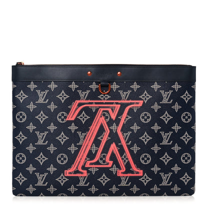 Louis Vuitton Monogram Upside Down Pochette Apollo GM 1 of 12