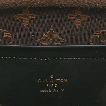 Louis Vuitton Calfskin Monogram Embossed Utility Crossbody Black 6 of 9