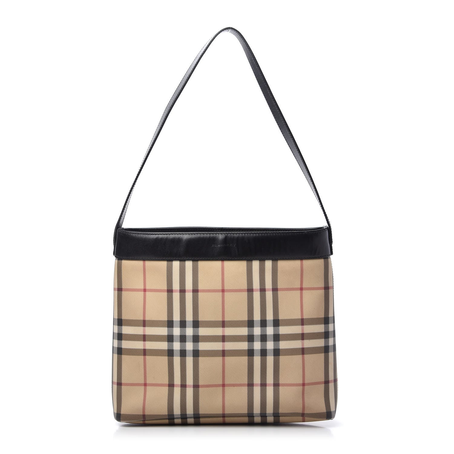 Burberry House Check Shoulder Bag Black 1 of 10
