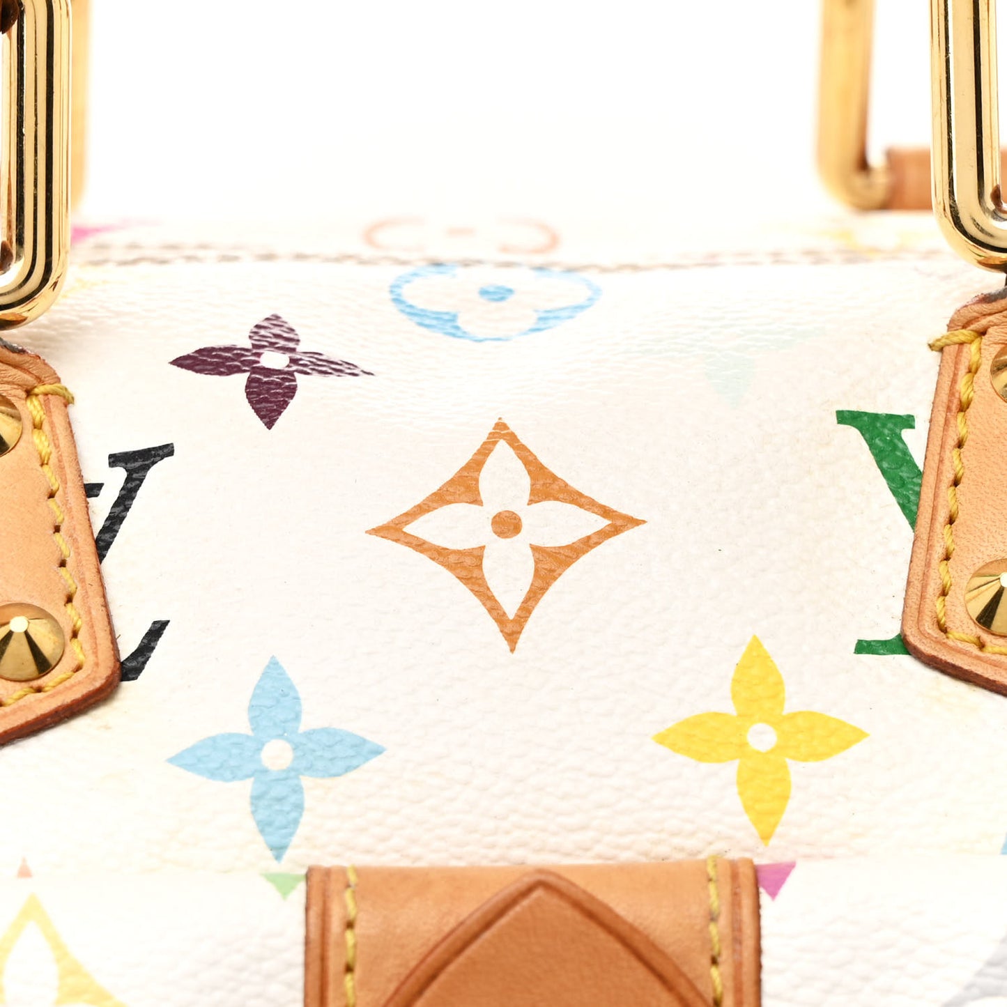 Monogram Multicolor Speedy 30 White