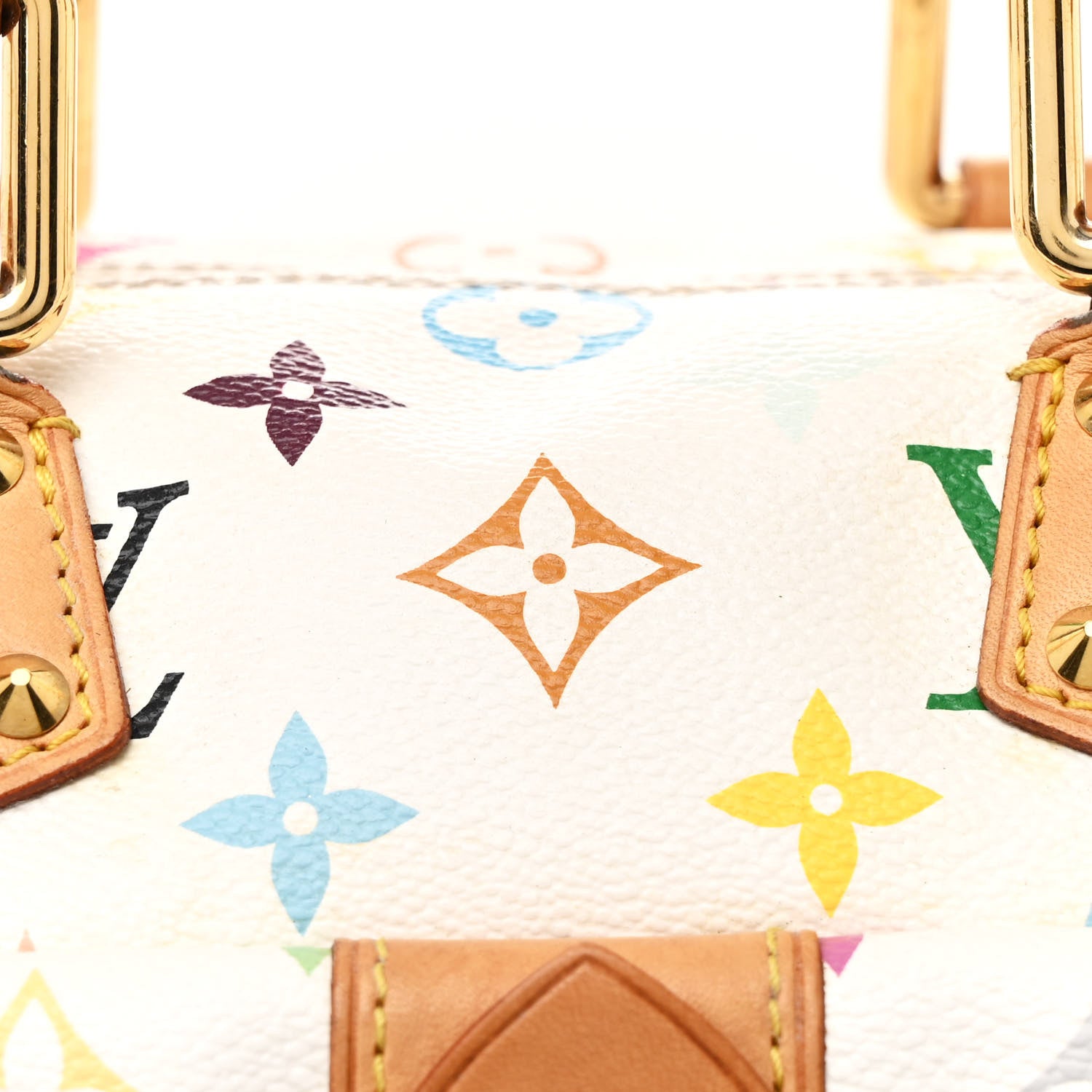 Louis Vuitton Monogram Multicolor Speedy 30 White 7 of 14