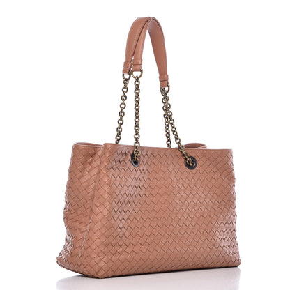 Bottega Veneta Nappa Intrecciato Medium Tote Dusty Rose 3 of 8