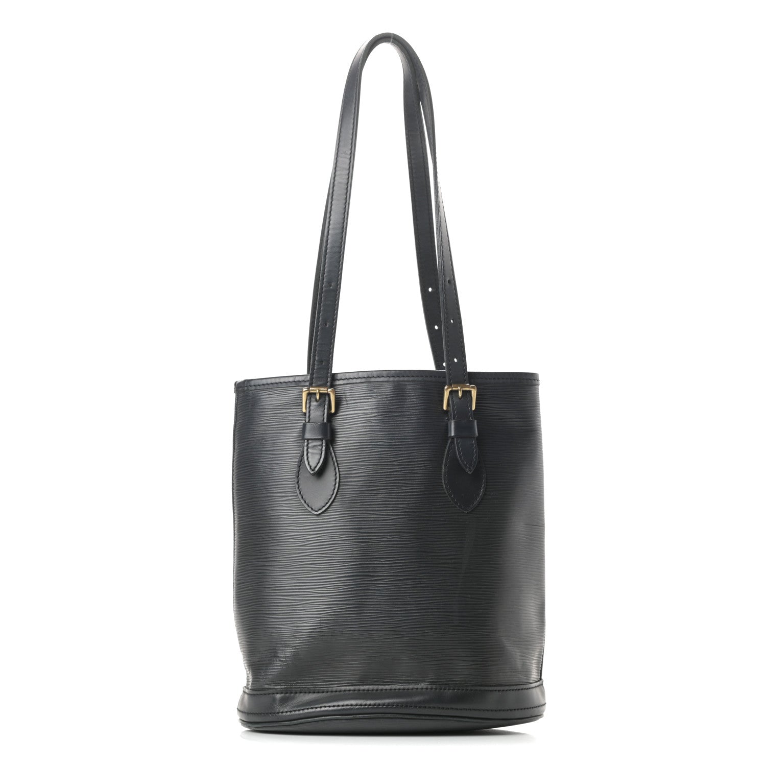 Louis Vuitton Epi Petit Bucket 23 Black 1 of 17