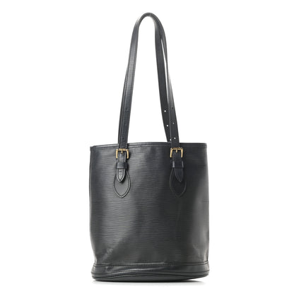 Louis Vuitton Epi Petit Bucket 23 Black 1 of 17