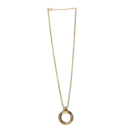 Chanel Pendant Long Chain Necklace Gold 3 of 6