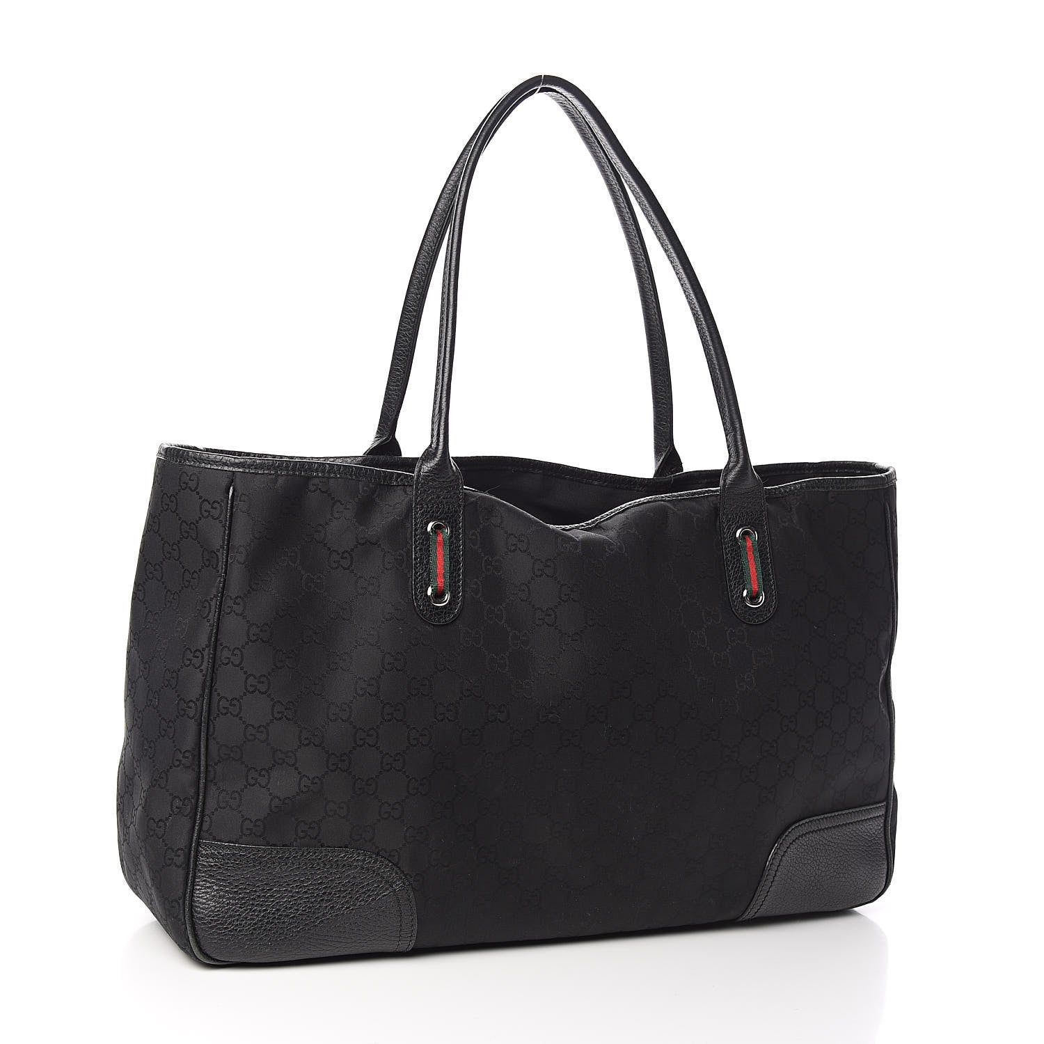 Gucci Monogram Large Princy Tote Black 3 of 19
