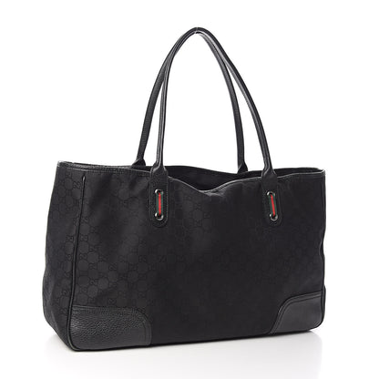 Gucci Monogram Large Princy Tote Black 3 of 19