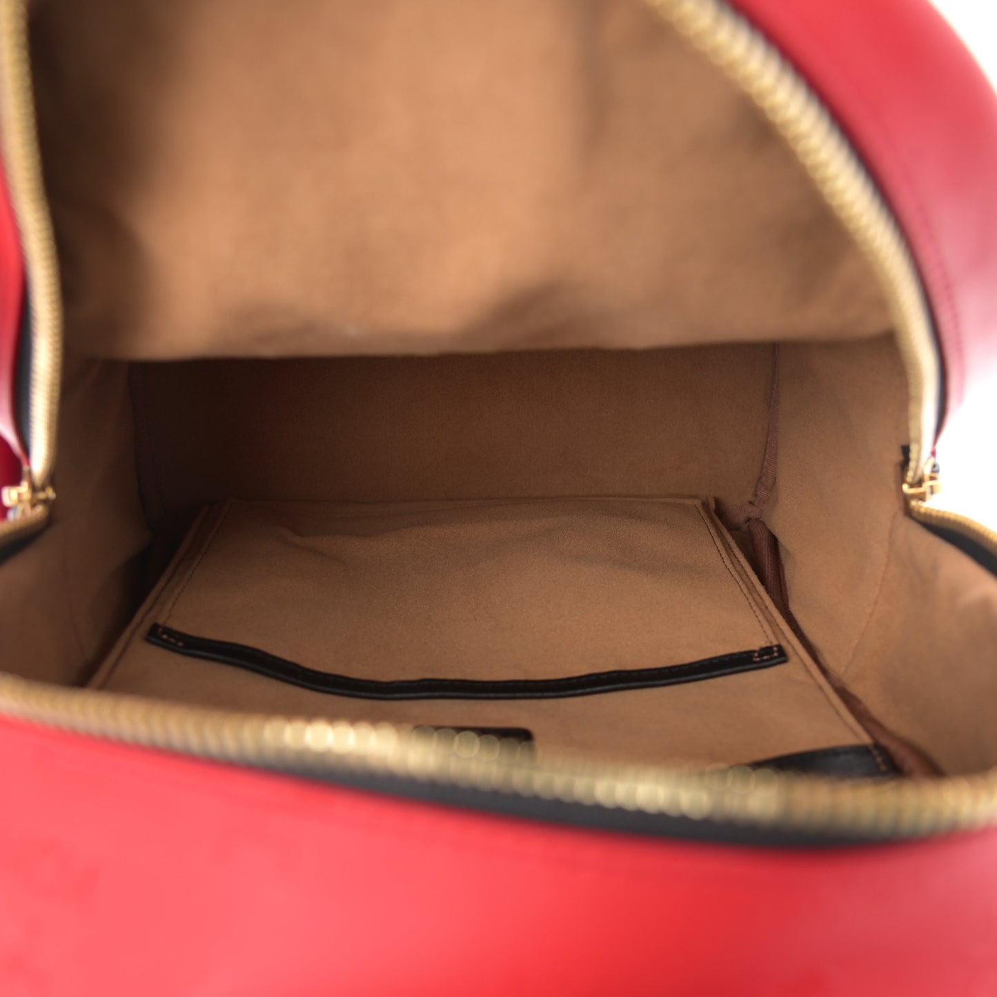 Calfskin Stud Small Stark Backpack Red