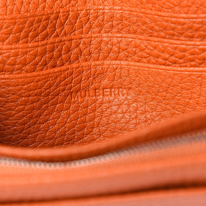 Mulberry Soft Grain Calfskin French Purse Wallet Pumpkin 5 of 6