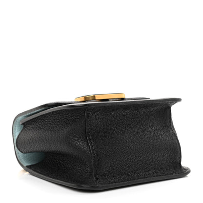 Valentino Garavani Pebbled Calfskin Micro VSling Shoulder Bag Black 4 of 7