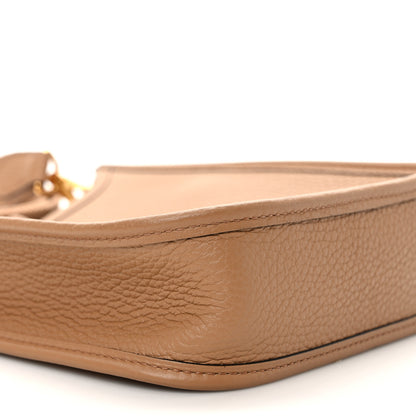 Hermes Taurillon Clemence Amazone Evelyne TPM Chai 7 of 9