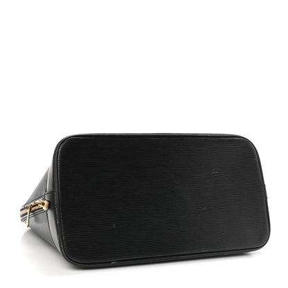 Louis Vuitton Epi Alma PM Black 3 of 19