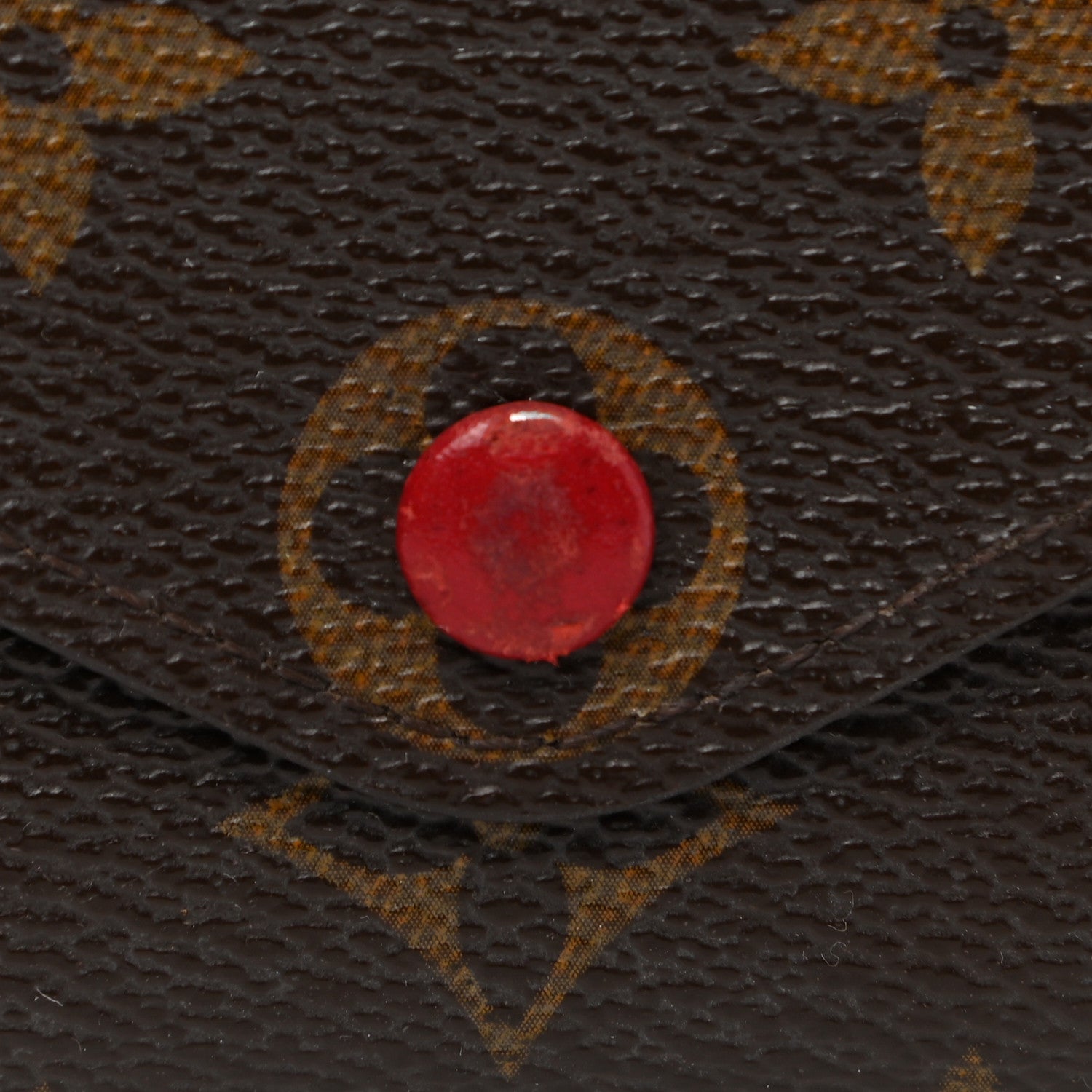 Louis Vuitton Monogram Josephine Wallet Red 8 of 10