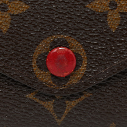 Louis Vuitton Monogram Josephine Wallet Red 8 of 10