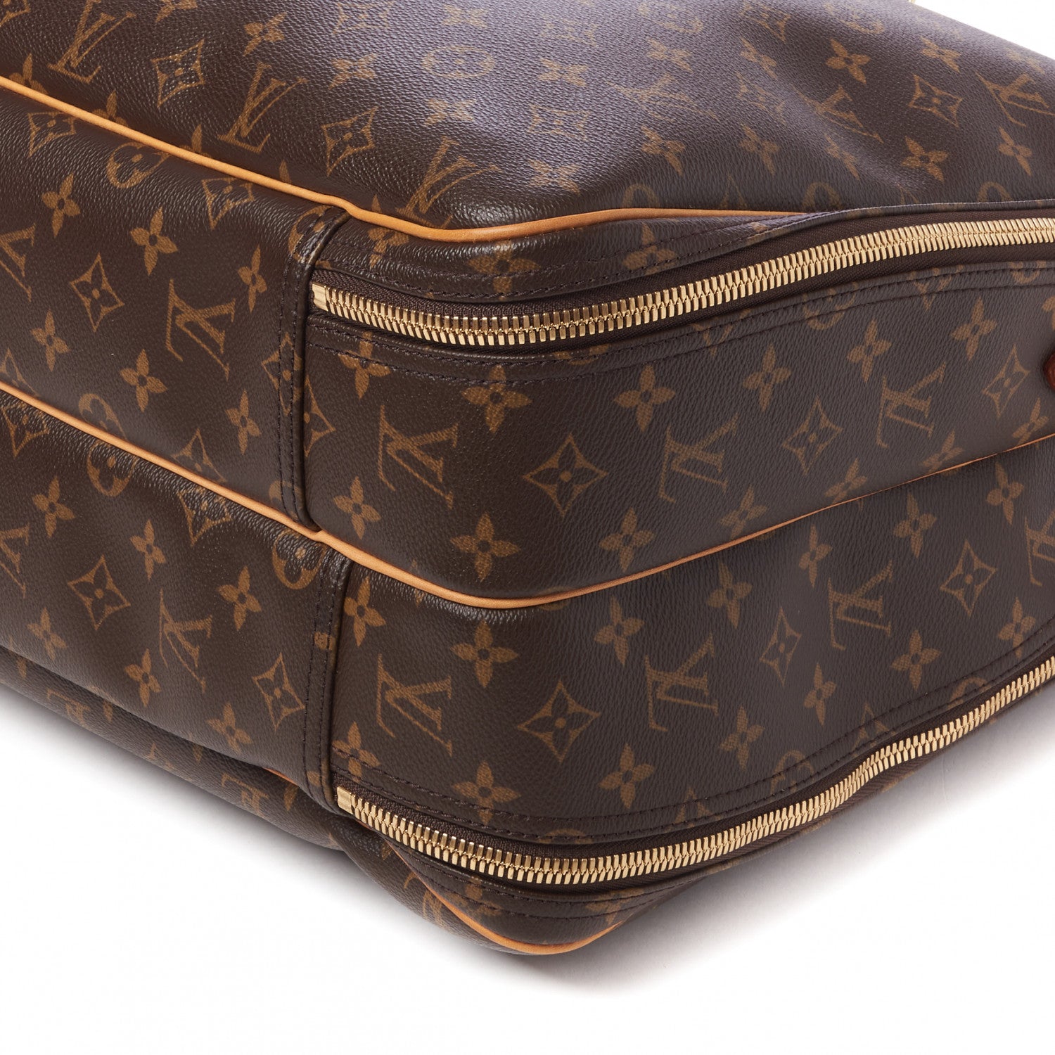 Louis Vuitton Monogram Alize 2 Compartment Luggage Travel Bag 4 of 10