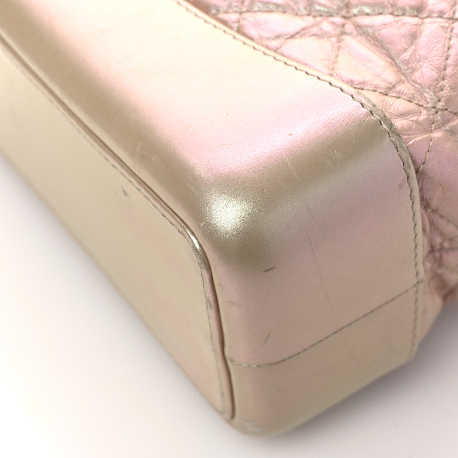 Chanel Iridescent Lambskin Calfskin Small Quilted Gabrielle Backpack Light Pink 11 of 12