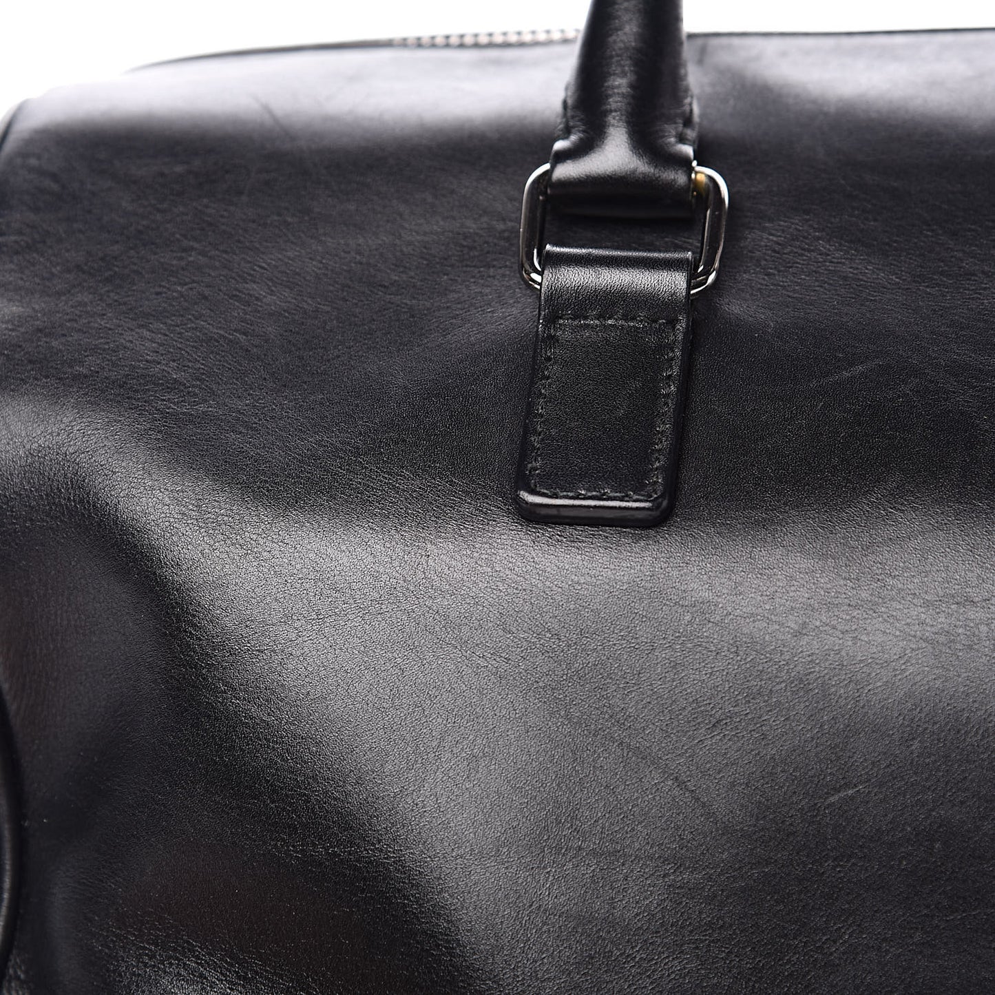 Calfskin Studded Classic Duffle 6 Black