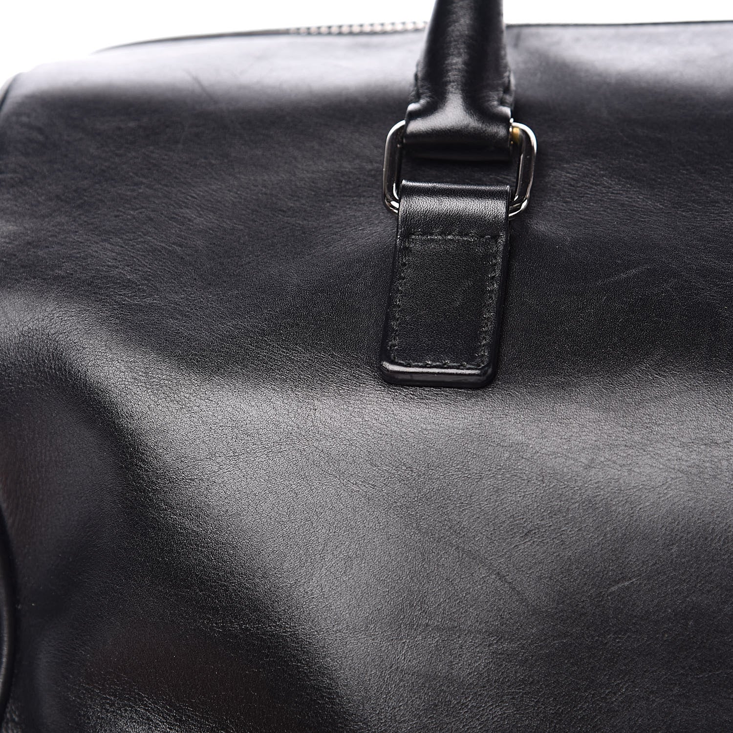 Saint Laurent Calfskin Studded Classic Duffle 6 Black 14 of 17