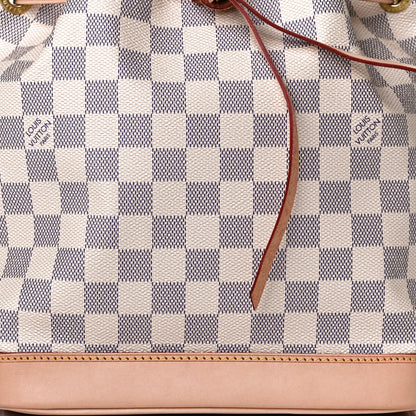 Louis Vuitton Damier Azur Noe BB 8 of 11