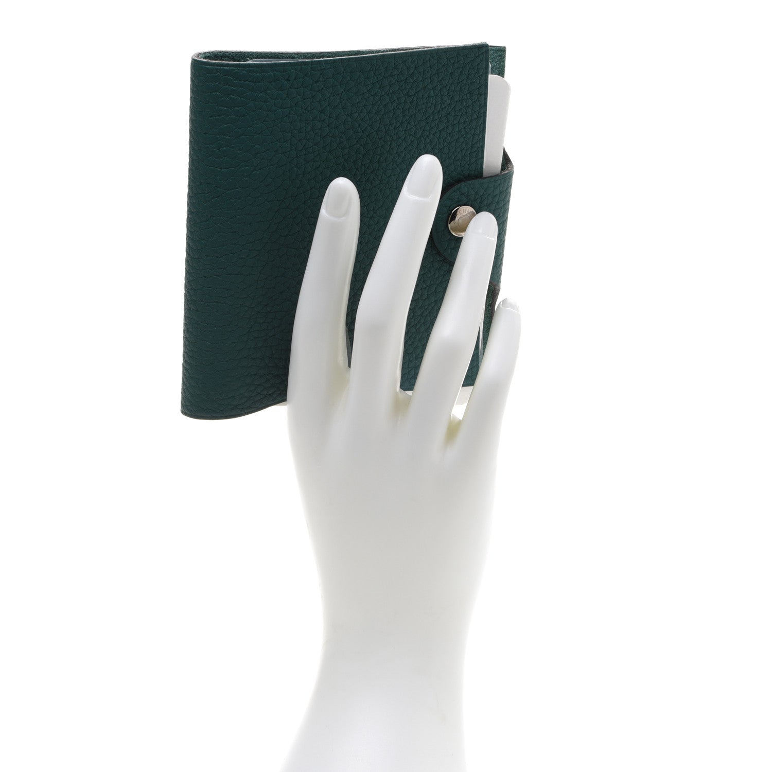 Hermes Togo Ulysse Mini Notebook Cover Malachite 2 of 10