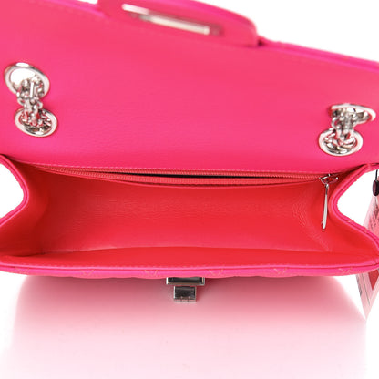 Chanel Goatskin Quilted 2.55 Reissue Mini Flap Fluorescent Pink 5 of 10