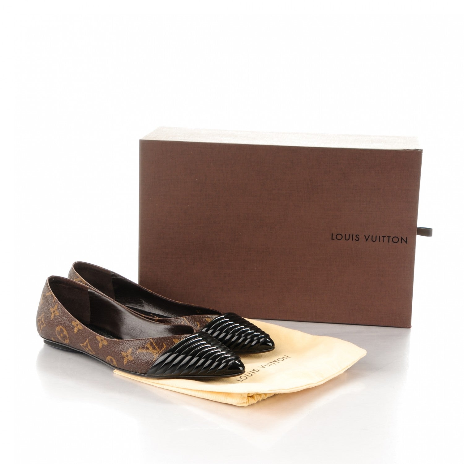 Louis Vuitton Monogram Inspired Ballerina Flats 41 7 of 7