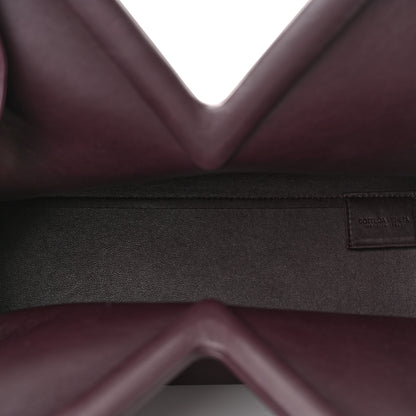 Bottega Veneta Calfskin Medium The Point Triangle Bag Grape 5 of 9