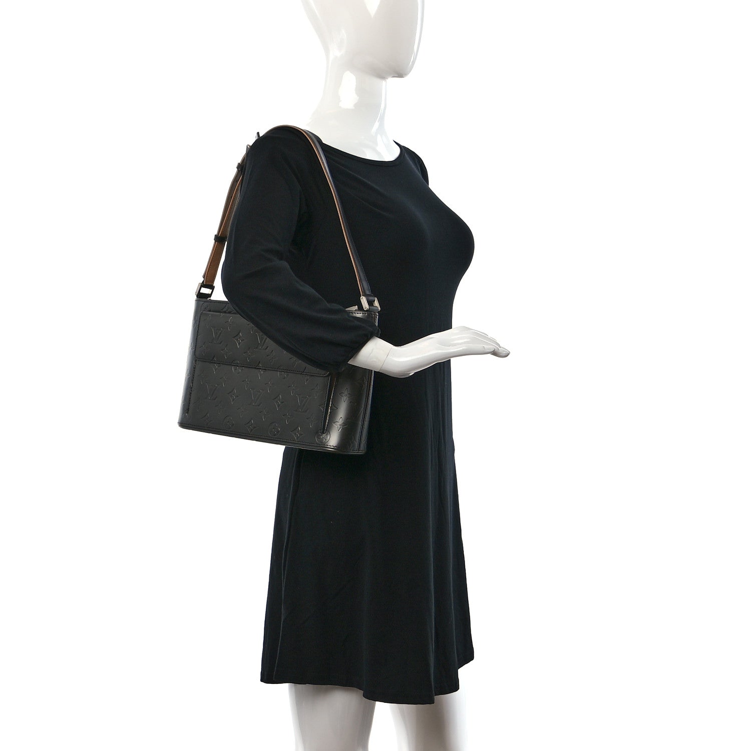 Louis Vuitton Mat Monogram Allston Black 2 of 11