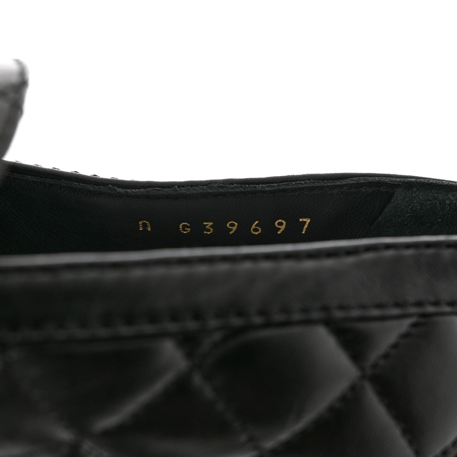 Chanel Lambskin Quilted CC Heart Loafers 36.5 Black 8 of 9