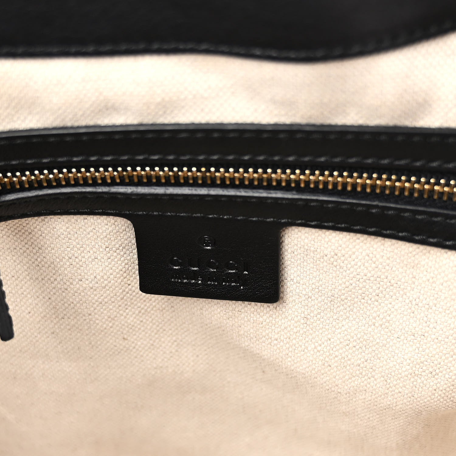 Gucci Guccissima Medium Emily Shoulder Bag Black 6 of 9