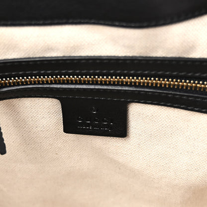 Gucci Guccissima Medium Emily Shoulder Bag Black 6 of 9