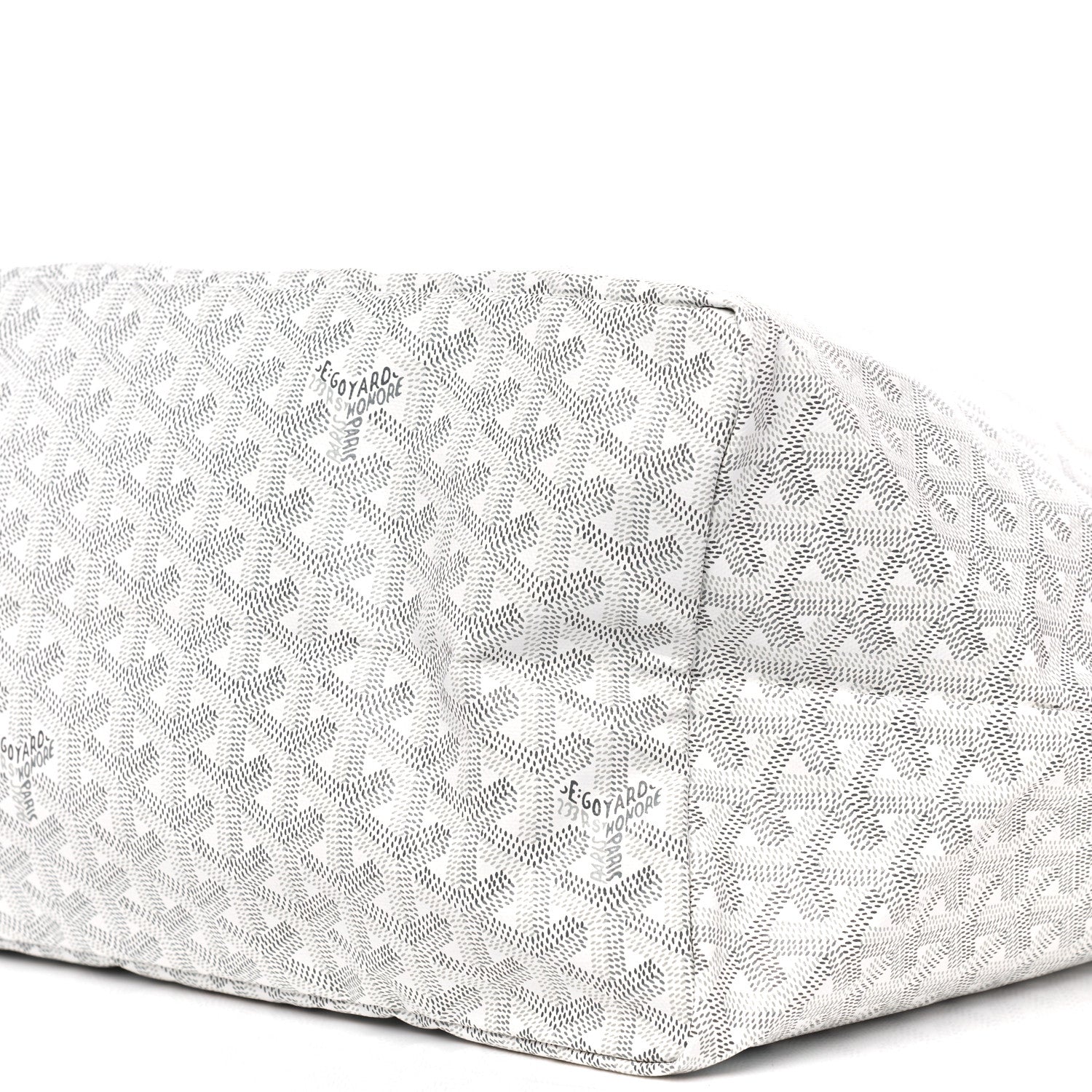 Goyard Goyardine Saint Louis GM White 8 of 8
