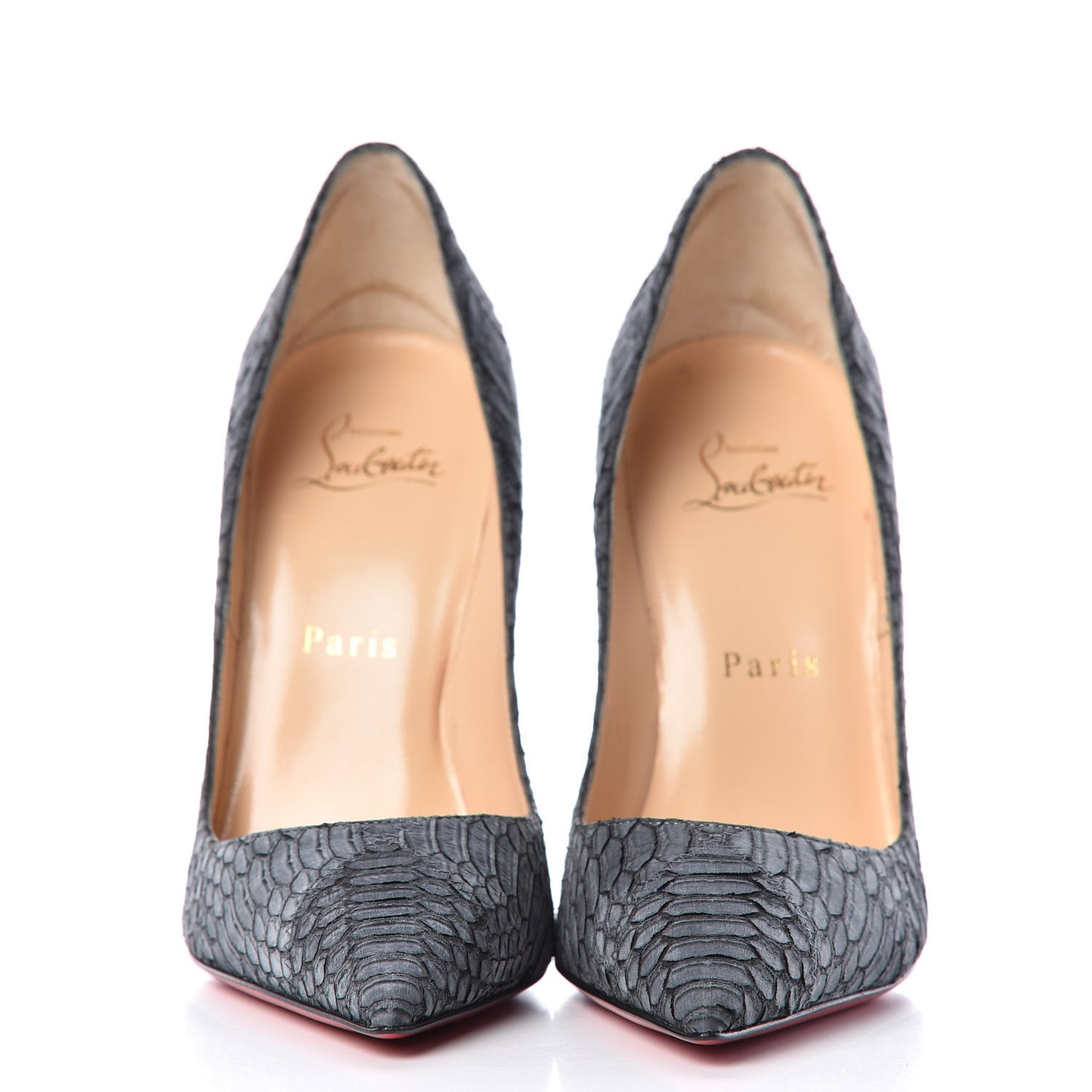 Watersnake Nubuck So Kate 120 Pumps 36.5 Light Black