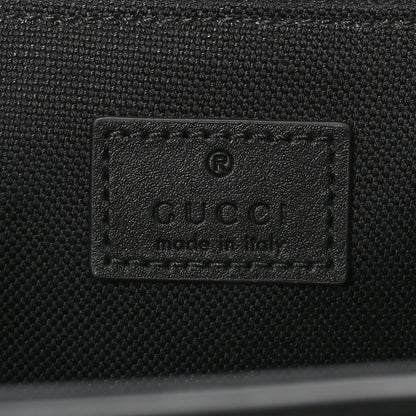 Gucci Crepe Wool Silk GG Monogram Go Small Shoulder Bag Black 7 of 10