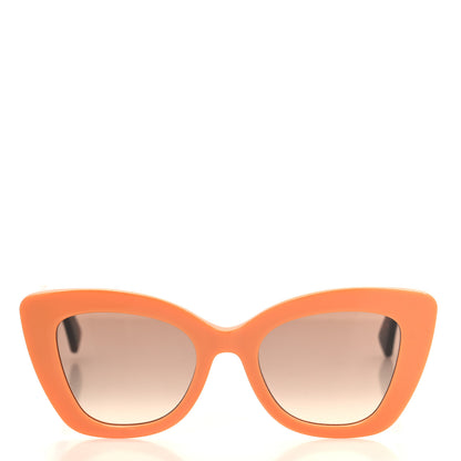 Fendi Acetate F is Fendi FF 51mm Cat Eye Sunglasses 0327/S Tortoise Orange 2 of 7