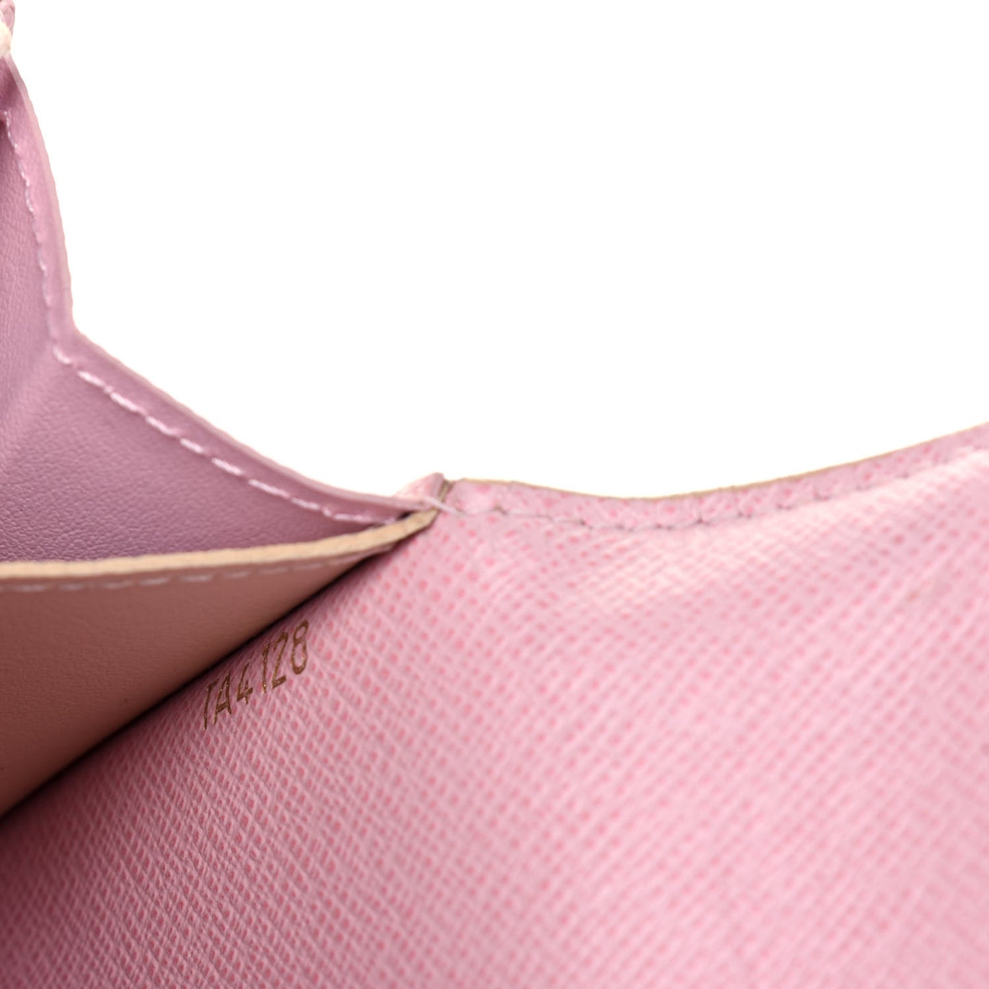 Damier Azur Emilie Wallet Rose Ballerine