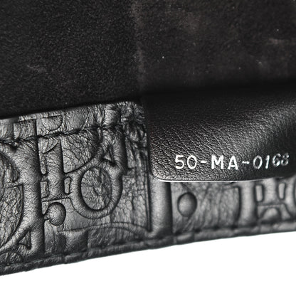 Christian Dior Oblique Calfskin Embossed Book Tote Black 7 of 12