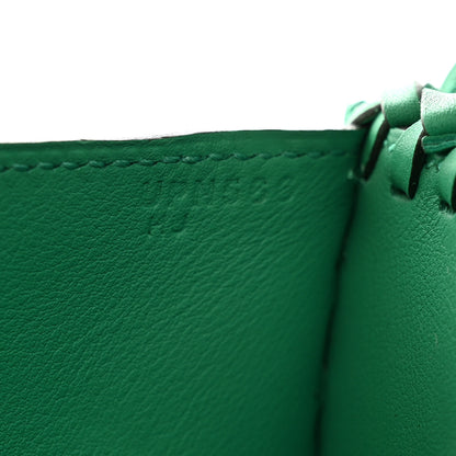 Hermes Wicker Swift Picnic Birkin 25 Naturel Menthe 7 of 13