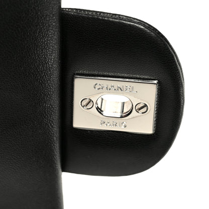 Chanel Lambskin Quilted Mini Square Flap Black 7 of 11