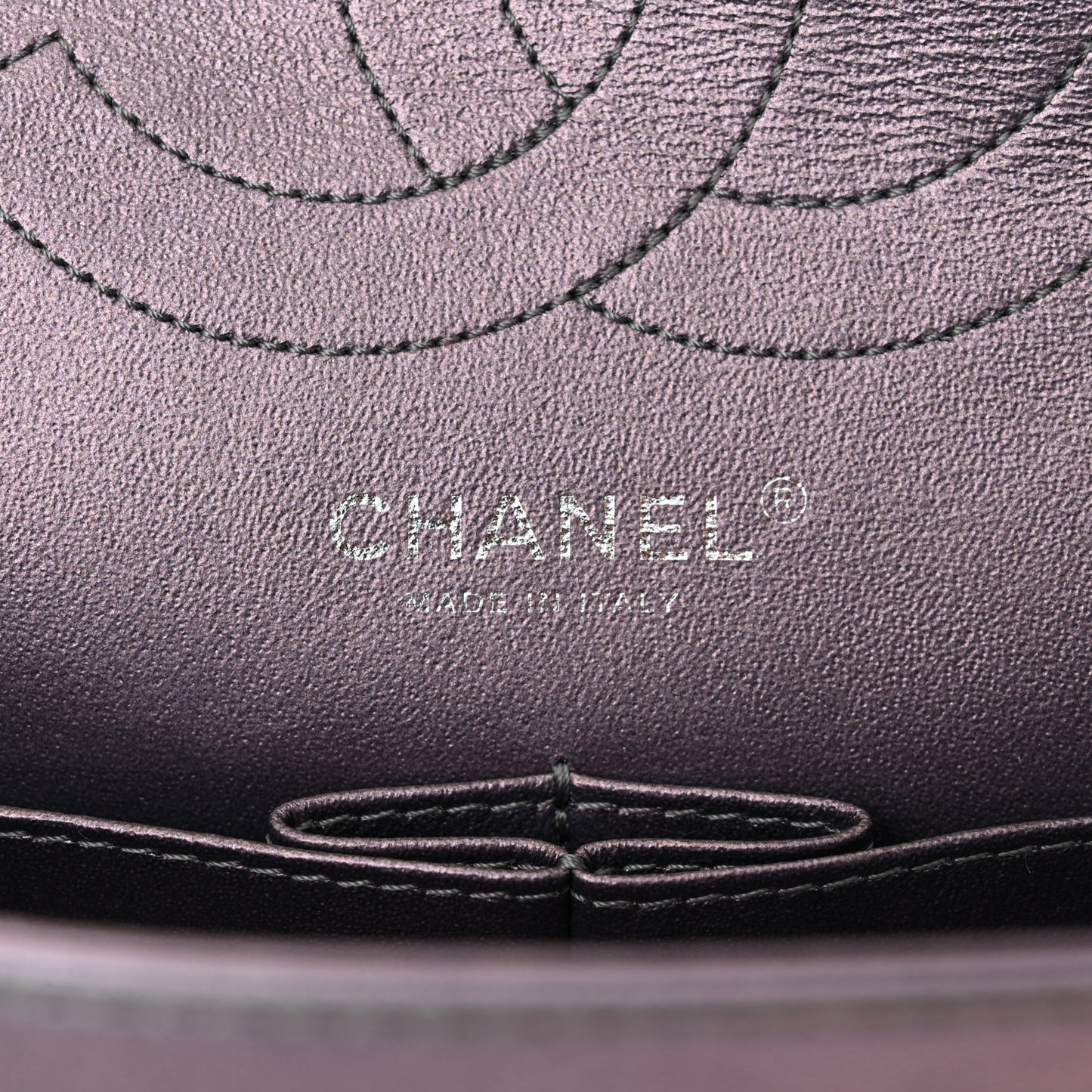 Iridescent Lambskin Quilted 2.55 Reissue 226 Flap Light Purple