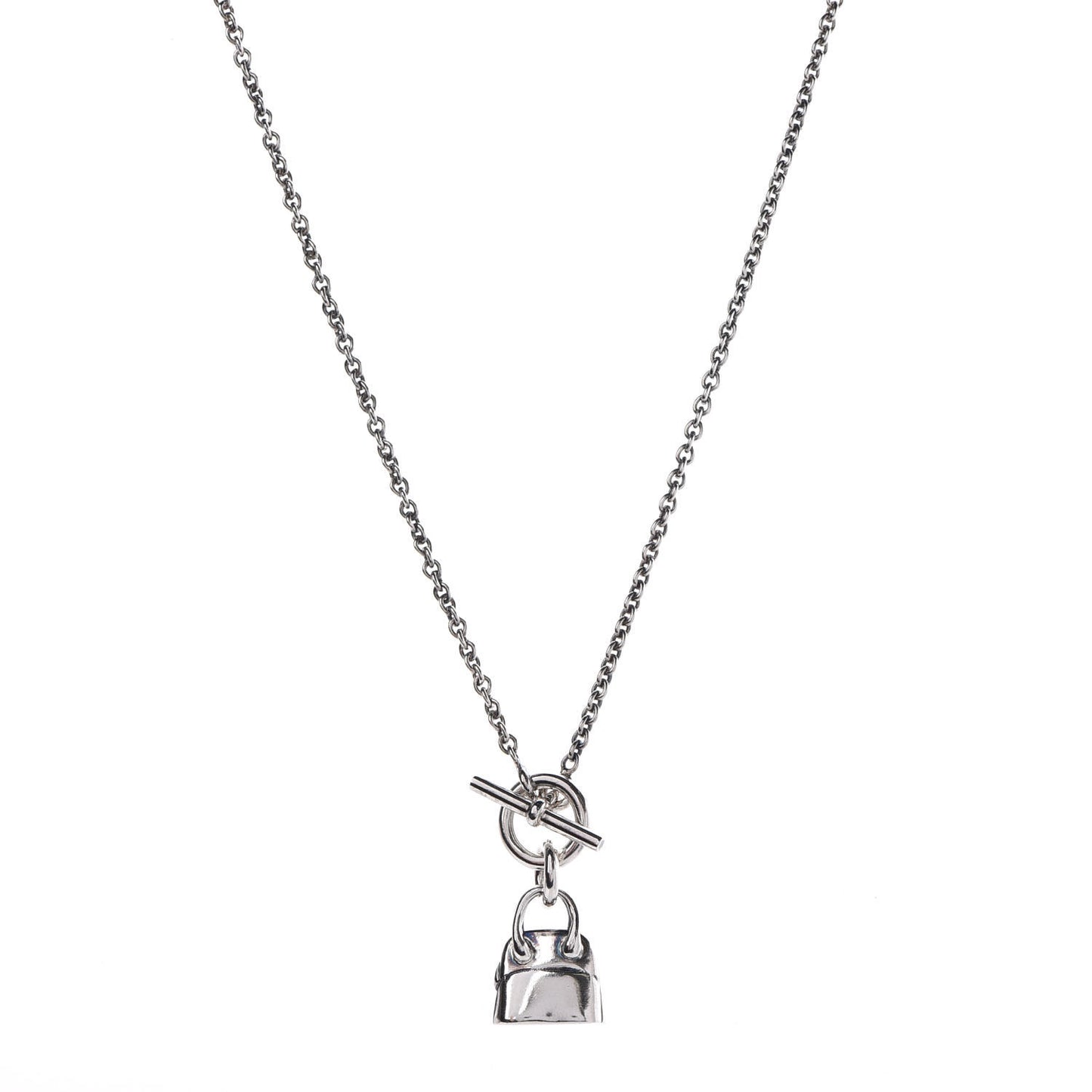 Sterling Silver Bolide Charm Pendant Necklace