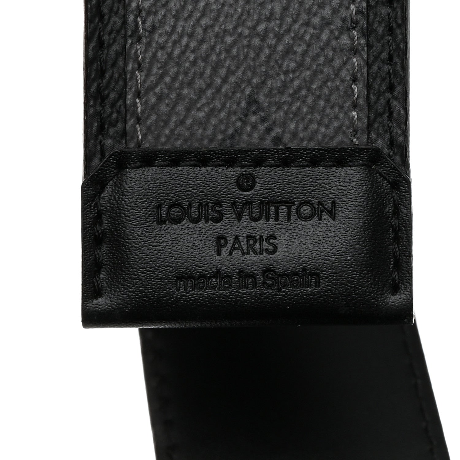 Louis Vuitton Calfskin Reverse Monogram Eclipse 40 mm LV Circle Belt 95 38 6 of 7
