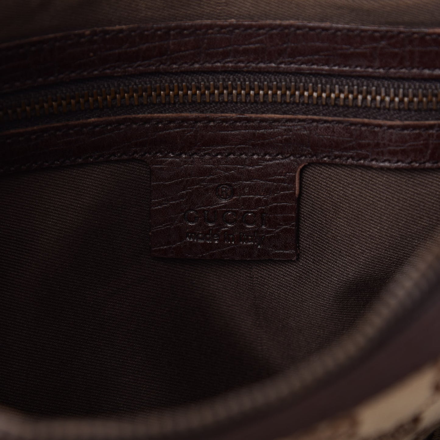 Monogram Horsebit Hobo Brown