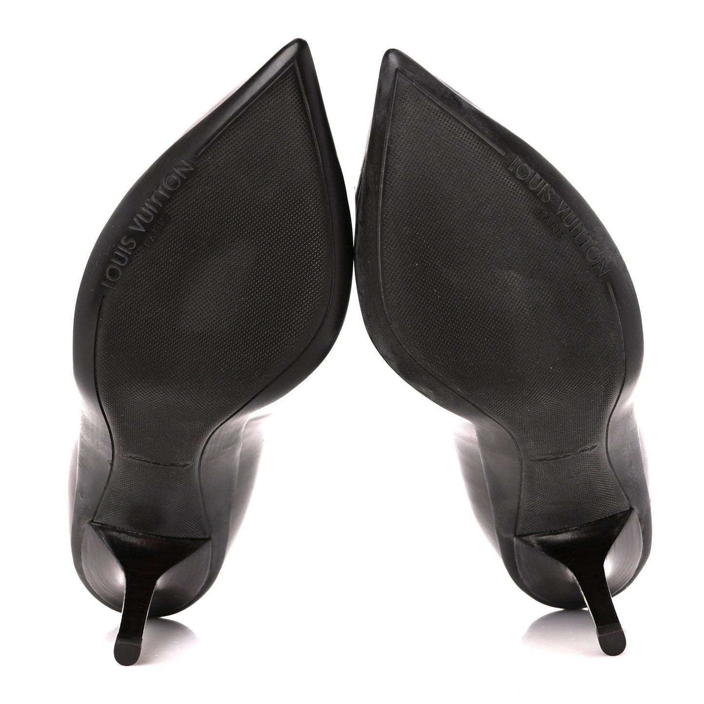 Glazed Calfskin Candice Pumps 36 Moka