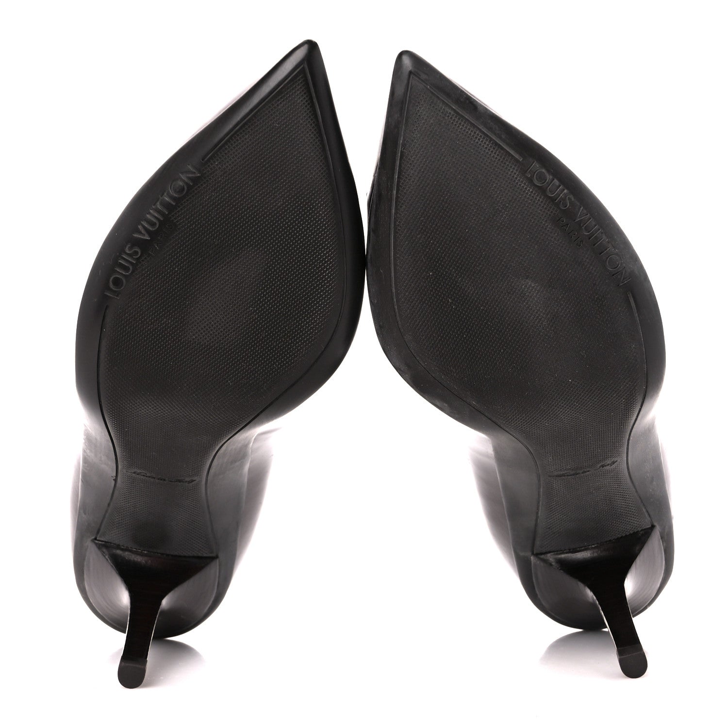 Louis Vuitton Glazed Calfskin Candice Pumps 36 Moka 5 of 10
