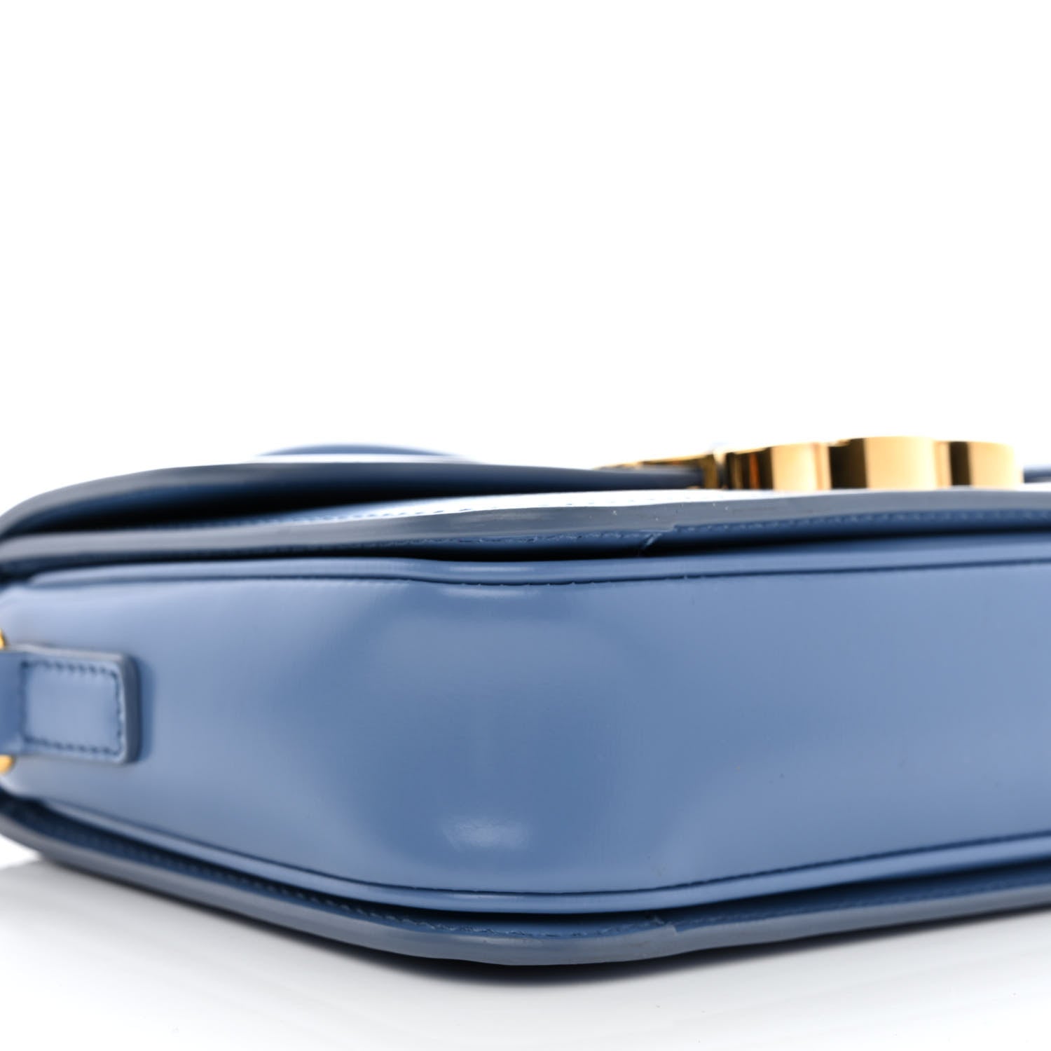 Celine Shiny Calfskin Teen Triomphe Azure 5 of 11